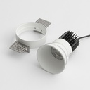 [F136W1230S] چراغ سقفی توکار سیبرون سی اف تی آر (سفید, 3000K, Spot, No Dim)