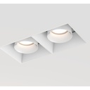 [F116WG] چراغ سقفی توکار تیران اس تی آر تویین GU10 (سفید)